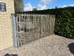 Poort / inrijpoort / hekwerk  frans schapenhek kastanje, Ophalen, Gebruikt, Overige materialen, Tuinhek