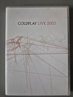 Coldplay - Live 2003 DVD, Alle leeftijden, Ophalen of Verzenden, Gebruikt, Muziek en Concerten