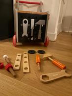 Loopwagentje gereedschapskar janod hout, Kinderen en Baby's, Ophalen, Gebruikt, Overige typen