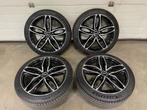 Audi RS look 225-40-18 michelin 5x112 Audi A3 8v 8y A4, 18 inch, Gebruikt, Banden en Velgen, Ophalen of Verzenden