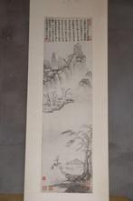 Chinese kunst Shan Shui schilderij, Antiek en Kunst, Kunst | Niet-Westerse kunst, Ophalen of Verzenden