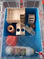 Hamsterkooi Ferplast, Dieren en Toebehoren, Knaagdieren en Konijnen | Hokken en Kooien, Kooi, Minder dan 75 cm, Zo goed als nieuw