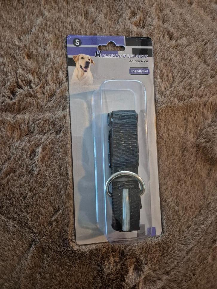 Led halsband maat S, Dieren en Toebehoren, Hondenhalsbanden en Penningen, Nieuw, Verlicht, Ophalen