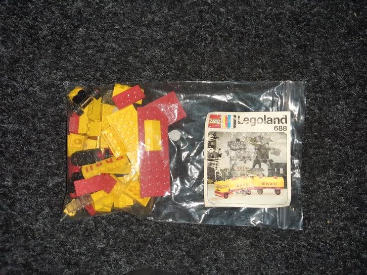 Lego Shell tankwagen 688, Kinderen en Baby's, Speelgoed | Duplo en Lego, Gebruikt, Ophalen