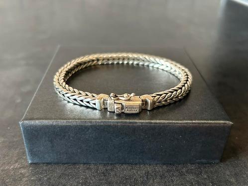 Buddha to Buddha armband Barbara maat D, Sieraden, Tassen en Uiterlijk, Armbanden, Nieuw, Zilver, Zilver, Ophalen of Verzenden