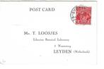 Briefkaart 1936 van Sydney naar Leiden, Postzegels en Munten, Verzenden, Briefkaart