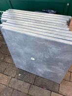 10x terras tafel 80x80 Bladen grijs, Zakelijke goederen, Horeca | Meubilair en Inrichting, Ophalen of Verzenden, Meubilair
