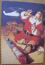 Coca Cola - kerstman met speelgoedtrein - 1987, Gelopen, Overige thema's, Verzenden, 1980 tot heden