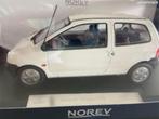 RENAULT TWINGO 1995 Wit LIMED. schaal 1/18 NOREV ref 185289, Verzenden, Nieuw, Auto, Norev