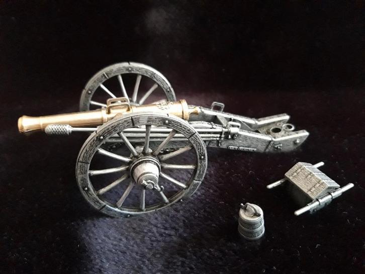 Schaalmodel Gribeauval Kanon 1:32 (Napoleon), Hobby en Vrije tijd, Modelbouw | Auto's en Voertuigen, Zo goed als nieuw, Groter dan 1:32