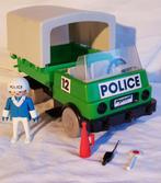 Playmobil 3233 Vintage Groen Politie Busje, Ophalen of Verzenden, Gebruikt, Los playmobil