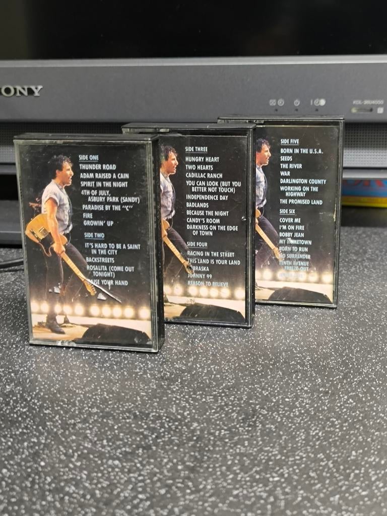 Bruce Springsteen Cassette Collectie, Gebruikt, 2 t/m 25 bandjes, Ophalen of Verzenden, Origineel