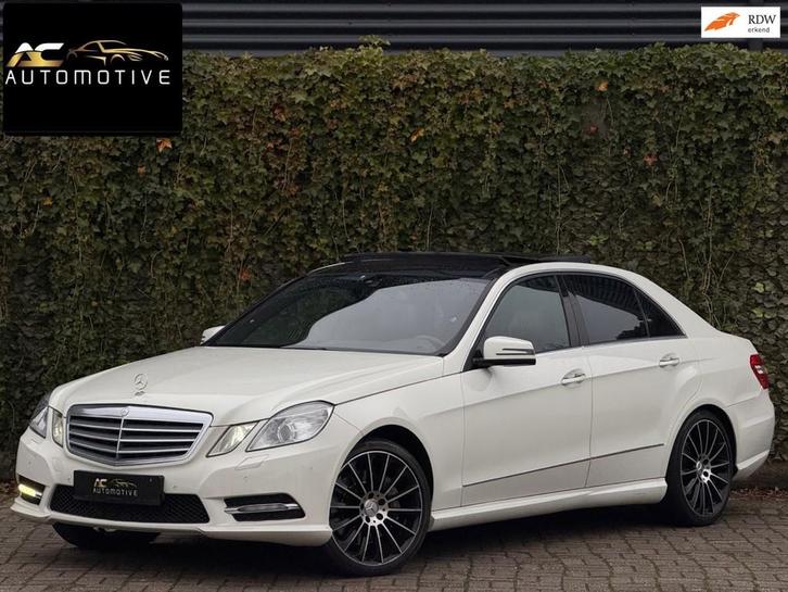 Mercedes-Benz E-klasse 500 AMG-Line Pano Leder, Auto's, Mercedes-Benz, Bedrijf, Te koop, E-Klasse, Airbags, Airconditioning, Centrale vergrendeling