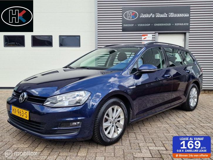 Volkswagen Golf Variant 1.0TSi 115pk Airco LM15 Trekhaak NAP, Auto's, Volkswagen, Bedrijf, Te koop, Golf Variant, ABS, Airbags
