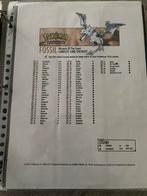 Fossil Vintage Wotc complete set, Ophalen of Verzenden, Zo goed als nieuw, Meerdere kaarten, Foil