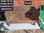 Hondenmand 73x39x45x44cm, Ophalen, Zo goed als nieuw, Riet