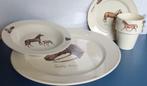Paarden afbeelding servies, JET, Ophalen, Overige typen, Nieuw, Overige stijlen
