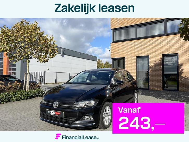 Volkswagen Polo 1.0 TSI Highline, Auto's, Volkswagen, Bedrijf, Lease, Financial lease, Polo, ABS, Adaptive Cruise Control, Airbags