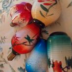 Antieke figuur glas lampjes, Ophalen of Verzenden, Gebruikt