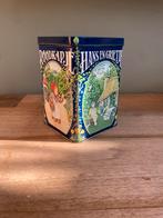 Vintage Blik met Sprookjesafbeeldingen, Verzamelen, Blikken, Ophalen, Gebruikt