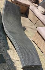 2 lig bedden kunstof antraciet/ zwart, Tuin en Terras, Ophalen, Gebruikt, Kunststof