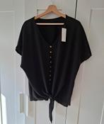 Top zwart, Zwart, Maat 46/48 (XL) of groter, Ophalen of Verzenden, Zo goed als nieuw