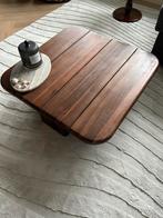 Vierkante Salontafel Acaciahout (70x70), Ophalen, Gebruikt, 50 tot 100 cm, Vierkant