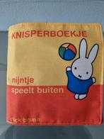 Orig, Dick Bruna, KNISPERBOEKJE "NijntjeSpeeltBuiten",Nieuw!, Ophalen of Verzenden, Nieuw, Overige typen, Met geluid