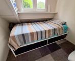 IKEA Bed 90x200 met lades, Huis en Inrichting, Slaapkamer | Bedden, Ophalen, Gebruikt, 90 cm, Eenpersoons