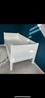 Kinderbed, Kinderen en Baby's, Kinderkamer | Bedden, Ophalen, Gebruikt, 70 tot 85 cm, 140 tot 160 cm