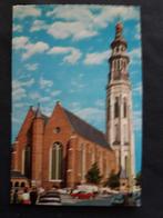 Middelburg, Lange Jan met NH kerk en auto's in beeld, Ophalen of Verzenden, 1960 tot 1980, Ongelopen, Zeeland