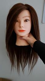 Kapperspop kappershoofd oefenpop kappers kapsalon haar, Ophalen of Verzenden, Nieuw, Pruik of Haarverlenging