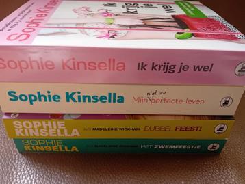 4x Sophie Kinsella  beschikbaar voor biedingen