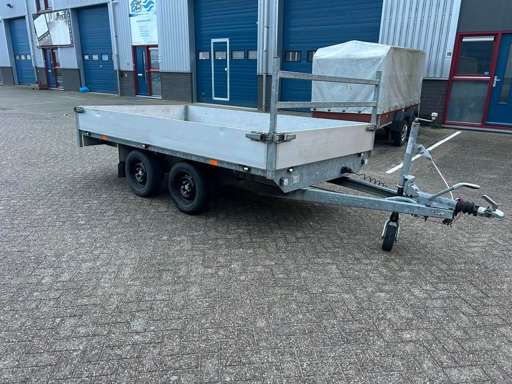 Nette eduard plateau wagen aanhanger, Auto diversen, Aanhangers en Bagagewagens, Ophalen of Verzenden, Zo goed als nieuw