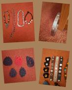 Leuk, nieuw setje sieraden, Sieraden, Tassen en Uiterlijk, Verzenden, Nieuw, Blauw, Overige materialen
