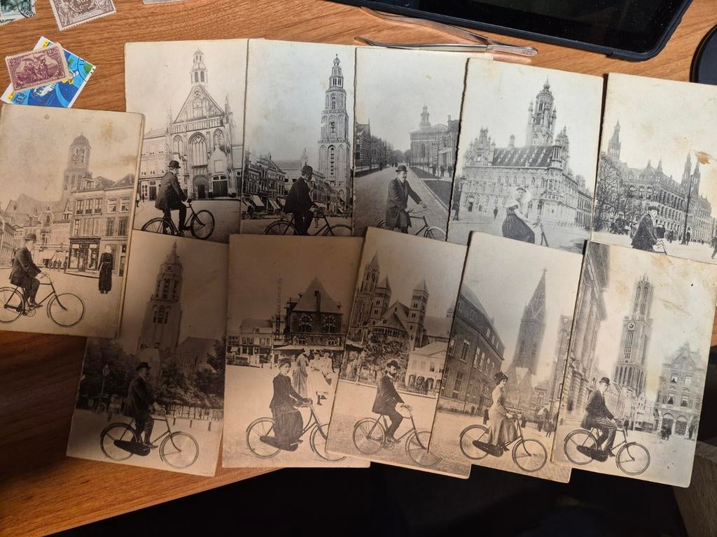 Fietskaarten burgers E.N.R fietsen alle 11 provincies 1920, Verzamelen, Ophalen of Verzenden