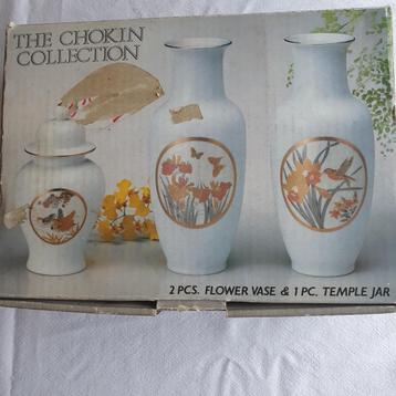 the chokin collectie vaasjes beschikbaar voor biedingen