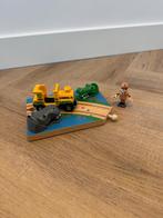 Heel goed Brio safari spoorwegovergang 33721 set dierentuin, Kinderen en Baby's, Speelgoed | Houten speelgoed, Ophalen of Verzenden