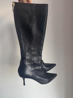 Vintage Jimmy Choo hoge zwarte leren laarzen, Hoge laarzen, Zwart, Jimmy Choo, Ophalen of Verzenden