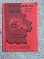 N.V. Internationale Autobus-Onderneming. Dienstregeling., Verzamelen, Ophalen of Verzenden, Nieuw, Bus of Metro, Boek of Tijdschrift