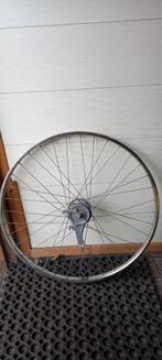 Voorwiel met trommelrem Schothorst stainless 28x1 5/8, Fietsen en Brommers, Voorwiel met trommelrem, Gebruikt, Ophalen of Verzenden