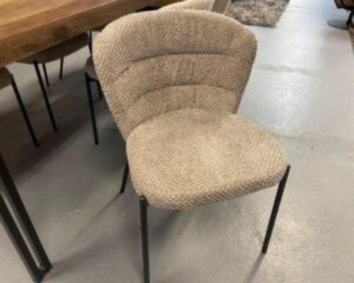 Eetkamerstoel Eva 4 kleuren van 159,- NU 79,-, Huis en Inrichting, Stoelen, Nieuw, Eén, Stof, Overige kleuren, Ophalen