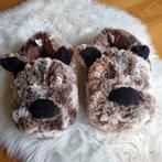 Pantoffels "Thu!s" - maat 42/43 - hond - bruin - z.g.a.n., Bruin, Zo goed als nieuw, Pantoffels of Sloffen, Thu!s