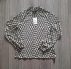 Nieuwe Madness blouse Mylena zwart wit maat S, Zwart, Nieuw, Ophalen of Verzenden, Lange mouw