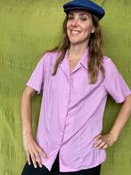 Vintage blouse / shirt - roze - 42/XL of oversized, Kleding | Dames, Blouses en Tunieken, Gedragen, Maat 42/44 (L), Vintage, Ophalen of Verzenden