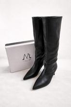 Zwarte hoge laarzen met kitten heel | Maat 39, Kleding | Dames, Schoenen, Hoge laarzen, Zwart, Ophalen of Verzenden, Zo goed als nieuw