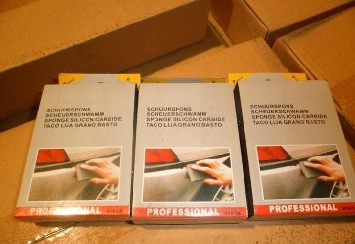 PARTIJ SCHUURSPONS PROFESSIONEEL, Diversen, Rommelmarktspullen, Nieuw, Ophalen of Verzenden