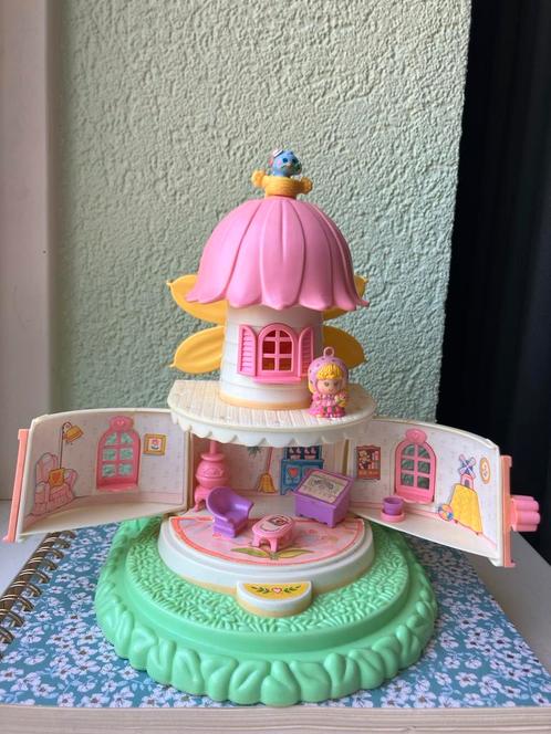 Dufti molen charmkins hasbro vintage retro incl meubels, Verzamelen, Poppenhuizen en Toebehoren, Poppenhuis, Ophalen of Verzenden