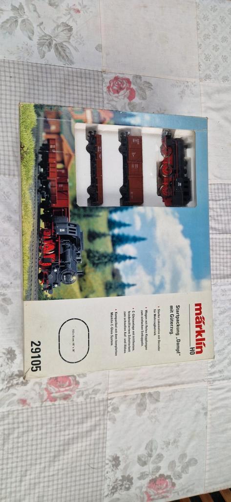 Märklin HO Startset "Dampf" met rails en trafo, Hobby en Vrije tijd, Modeltreinen | H0, Zo goed als nieuw, Treinset, Wisselstroom