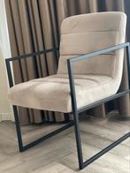 Richmond eetkamerstoelen 4x kleut khaki, Ophalen, Minder dan 75 cm, Zo goed als nieuw, Metaal